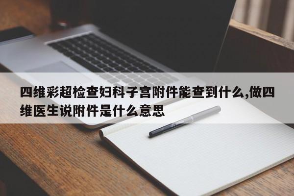四维彩超检查妇科子宫附件能查到什么,做四维医生说附件是什么意思