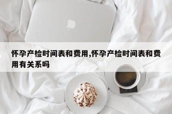 怀孕产检时间表和费用,怀孕产检时间表和费用有关系吗